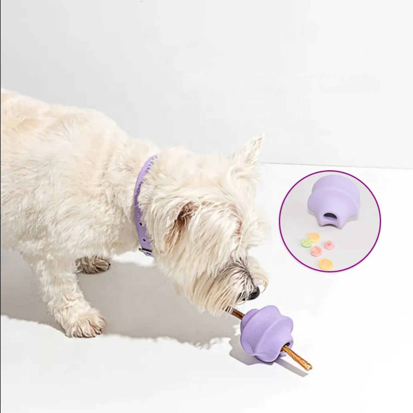 Tumble Twist - Enrichment Toy, Navy Blue